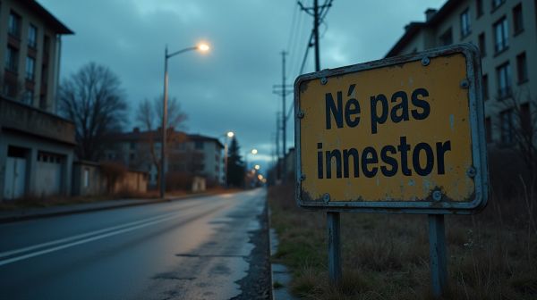 Ville où il ne faut pas investir : les zones à fuir en 2026